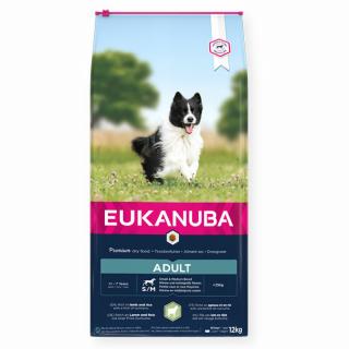 Eukanuba Adult Small  Medium Bárány és Rizs 12kg