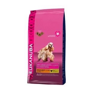 Eukanuba Adult Weight Control Small/Medium Breed 15kg