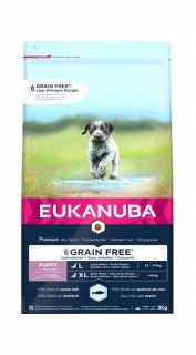 Eukanuba Puppy and Junior Grain Free Large Ocean Fisch 3kg