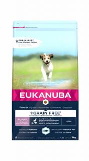 Eukanuba Puppy and Junior Grain Free Small and Medium Ocean Fisch 3kg