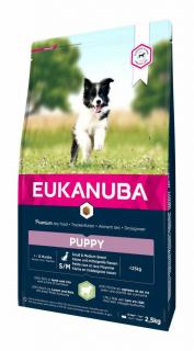 Eukanuba Puppy Small, Medium Bárány és Rizs 2,5kg