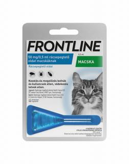 Frontline Macska Rácseppentő Oldat 1 pipetta