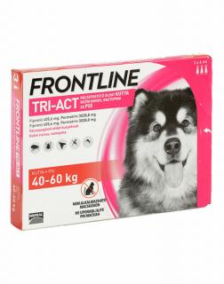 Frontline Tri-Act rácseppentő oldat 40-60 kg-os kutyáknak 3x6ml