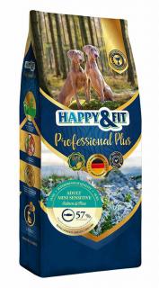 HappyFit Professional Plus Adult Mini Sensitive Lazac18kg