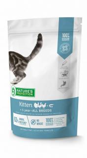 Nature's Protection Cat Kitten Poultry with Krill 400g