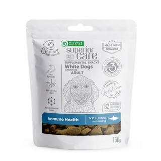 Nature's Protection Superior Care IMMUNITÁS Fehér Szőrű Kutyáknak - heringgel 150g