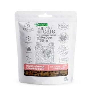 Nature's Protection Superior Care JUNIOR Fehér Szőrű Kutyáknak - insect 150g