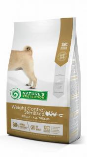 Natures Protection Dog Weight Control Sterilised PoultryKrill 12kg