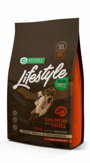 Natures Protection Lifestyle Dog Mini Adult Grain Free Salmon with Krill 1,5kg