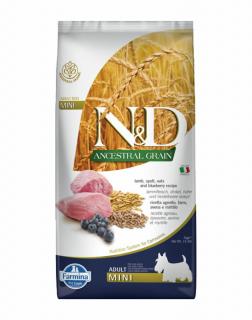 ND Dog Ancestral Grain Bárány és Áfonya Adult Mini 7kg