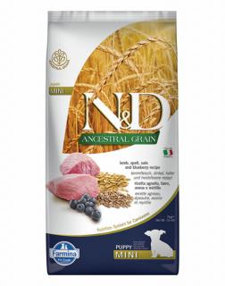 ND Dog Ancestral Grain Bárány és Áfonya Puppy Mini 7kg