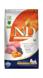 ND Dog Grain Free Pumpkin Bárány és Áfonya Adult Mini 2,5kg