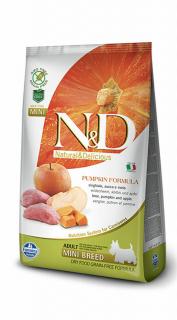 ND Dog Grain Free Pumpkin Vaddisznó és Alma Adult Mini 2,5kg