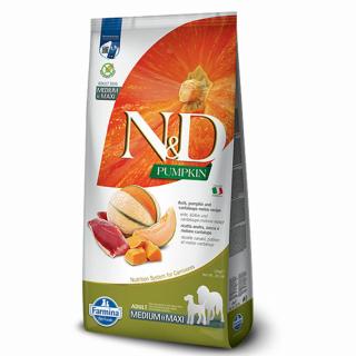 ND Dog Kacsa és Sárgadinnyével Sütőtökkel Adult Medium/Maxi 12kg