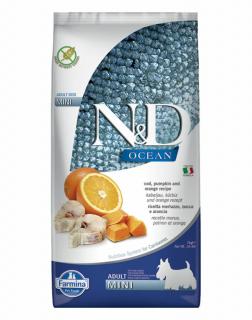 ND Dog Ocean Sütőtök Tőkehal és Narancs Adult Mini 7kg