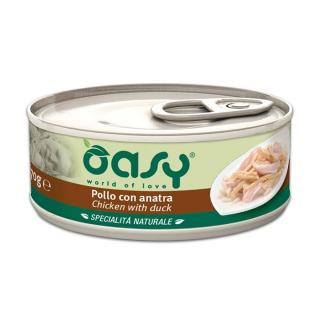 Oasy Cat Natural Csirke Kacsa 6x70g