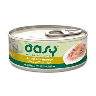 Oasy Cat Natural Tonhal Mangó 12x70g