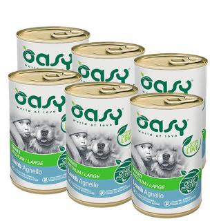 Oasy Dog Konzerv OP Adult Bárány 6x400g