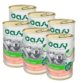 Oasy Dog Konzerv OP Adult Lazac 6x400g