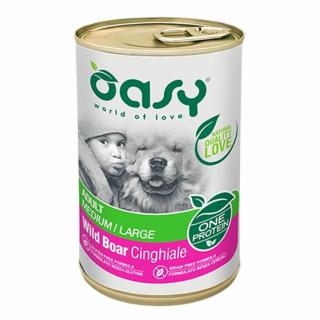 Oasy Dog Konzerv OP Adult Vaddisznó 400g