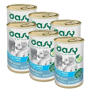 Oasy Dog Konzerv OP Puppy Bárány 6x400g