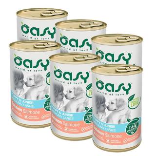 Oasy Dog Konzerv OP Puppy Lazac 6x400g