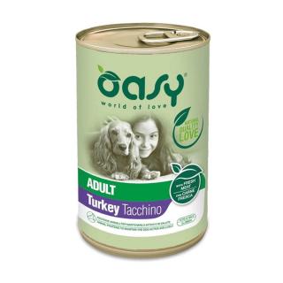 Oasy Dog Lifestage Adult Paté Pulyka 400g