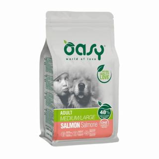 Oasy Dog OAP Adult Medium and Large Lazac 12kg