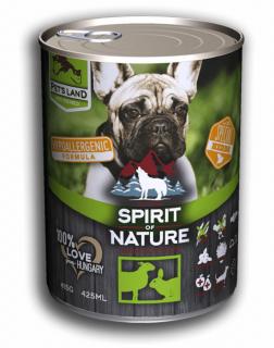 Spirit of Nature Dog konzerv Bárányhússal és nyúlhússal 6x415g