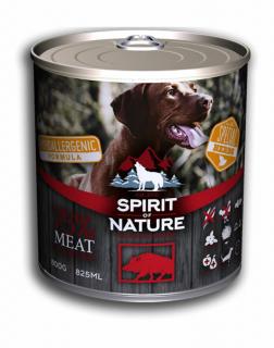 Spirit of Nature Dog konzerv Vaddisznóhússal 800g