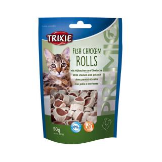 Trixie Premio Csirke-Hal Rolls 50gr