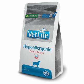 Vet Life Natural Diet Dog Hypoallergenic Pork Potato 12kg