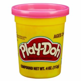 Hasbro - Play-Doh: Tégelyes gyurma 112 gr, 6 féle színben (kék, sárga, rózsaszín, kék, lila, zöld) (B6756)