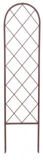 CLASSIC METAL TRELLIS fém növényfuttató 30 cm x 120cm barna