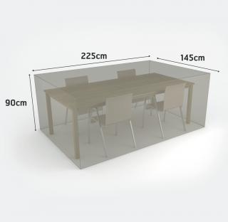 COVERTOP mérsékelten vízálló bútortakaró szövet 225 x 145 x m.90 cm