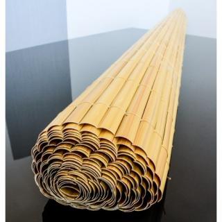PLASTICANE félovális profilú műanyag nád 2x3m bambusz