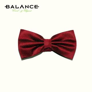 Balance szövött apró mintás bordó csokornyakkendő - Blnc310-5