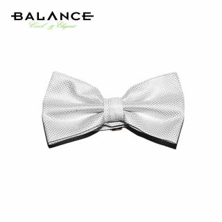 Balance szövött apró mintás fehér csokornyakkendő - Blnc310-3
