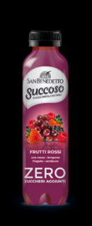 San Benedetto Succoso ZERO Cukormentes Frutti Rossi Vörös gyümölcsös 400ml (0,4 L) Szénsavmentes Üdítőital