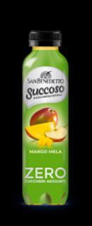 San Benedetto Succoso ZERO Cukormentes Mango Mela, Mangó 400ml (0,4 L) Szénsavmentes Üdítőital