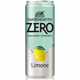 San Benedetto ZERO Cukormentes Szénsavas Dobozos Üdítőital 330ml (0,33 L) Limone Citrom
