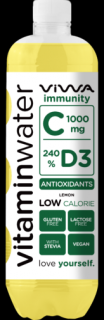 VIWA Vitaminwater 600ml (0,6l) C-1000 Immunity Szénsavmentes Üdítőital
