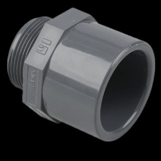 Csatlakozó külső menettel D75-90x2 1/2" PN16