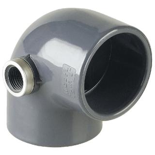 Könyök AIR L 90- D63x1/2" PN16