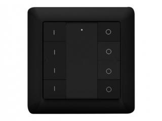 Heatit Z-Push Button 8 fali kapcsoló 8 gombbal (fekete)