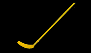 Floorball ütő, 105 cm-es, sárga S-Sport
