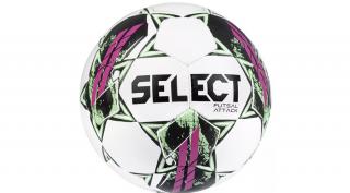 Futsal labda SELECT ATTACK V22 WHITE/PINK