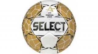 Verseny kézilabda Select Ultimate EHF Bajnokok Ligája V23 white/gold 2-s méret