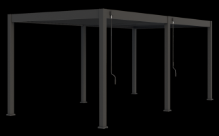 ROJAPLAST INTRO PLUS BIOKLIMATIKUS PERGOLA 6X3 M - SZÜRKE, RAL 7016 ()