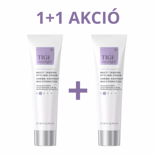 1+1 AKCIÓ! TIGI Custom Create Multi Tasking Styling Cream - Sokoldalú Formázó Krém 100ml